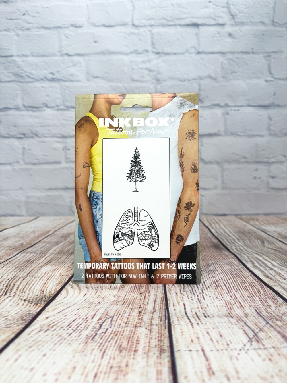 New Inkbox Temporary Tattoos for Now LUNGS & TREE
